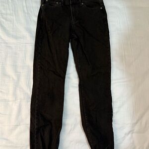 GAP Vintage Slim Black Jeans